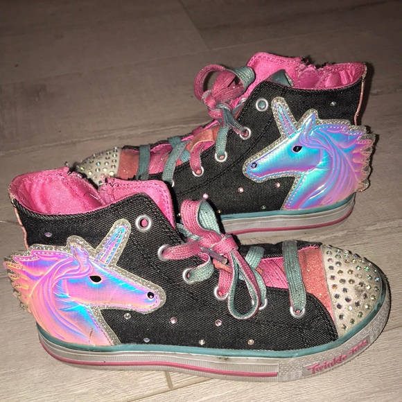 twinkle toes high tops unicorn